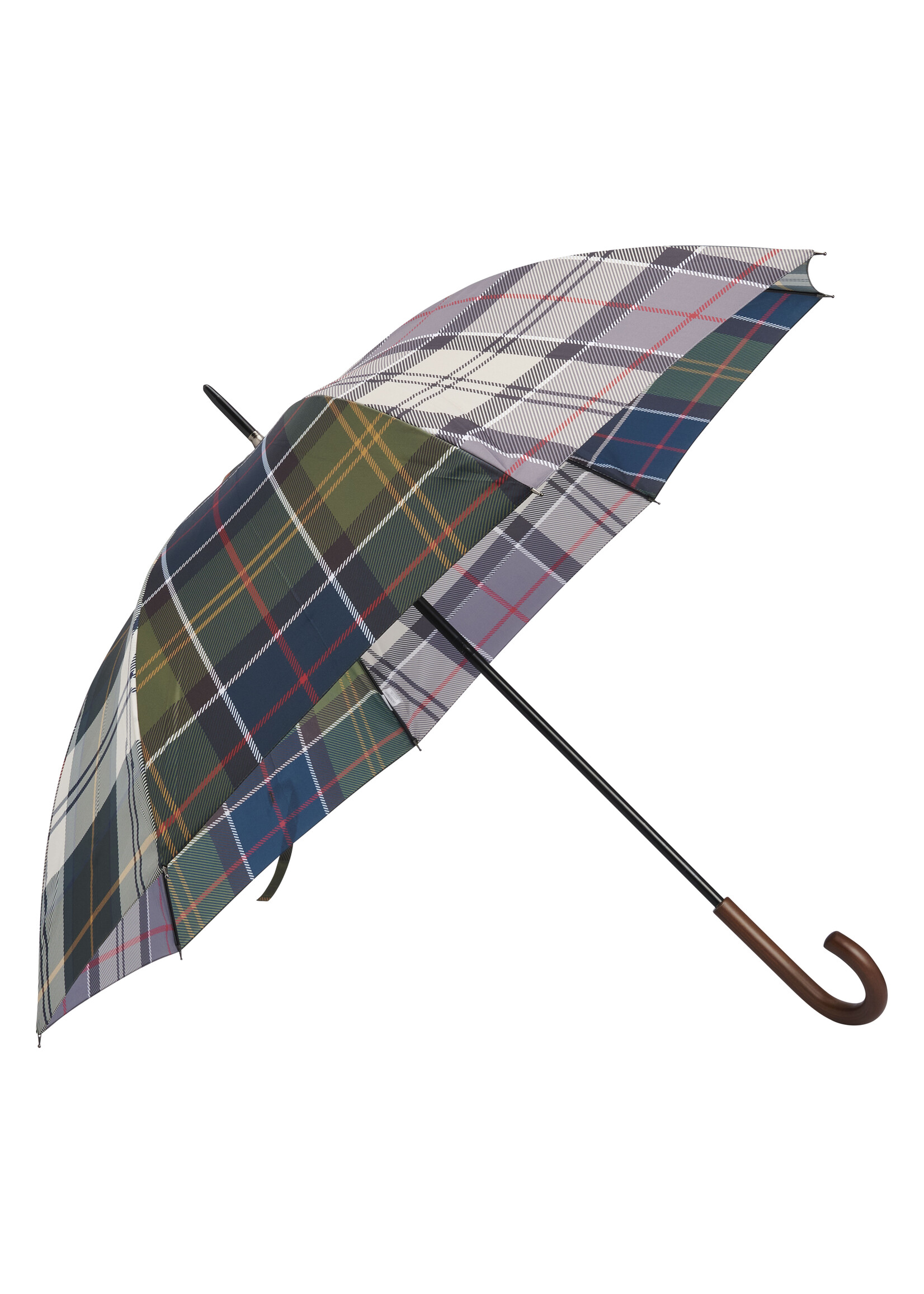 Barbour MIXED TARTAN FULL-LENGTH UMBRELLA