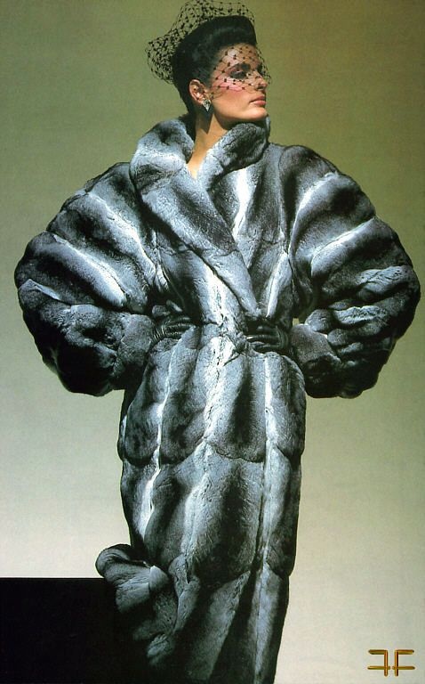 Vintage Fur Coat ID Series #10: Chinchilla