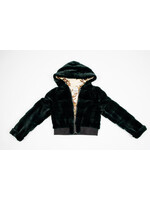 FURTHER PAMELA BOMBER EMERALD MINK 8