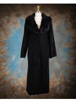 BLACK SHEEPSKIN COAT 10