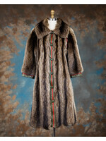 RACCOON COAT W. SNAPS
