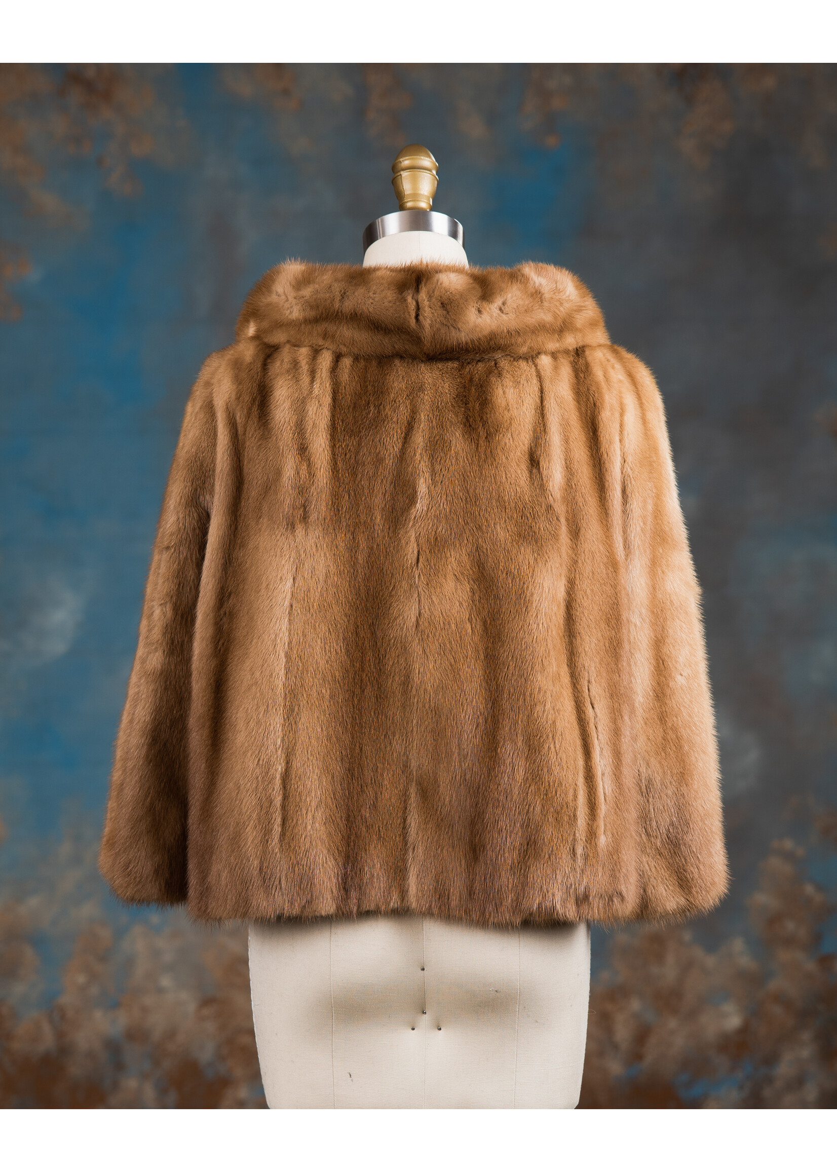 PASTEL MINK CROPPED JACKET 4-6