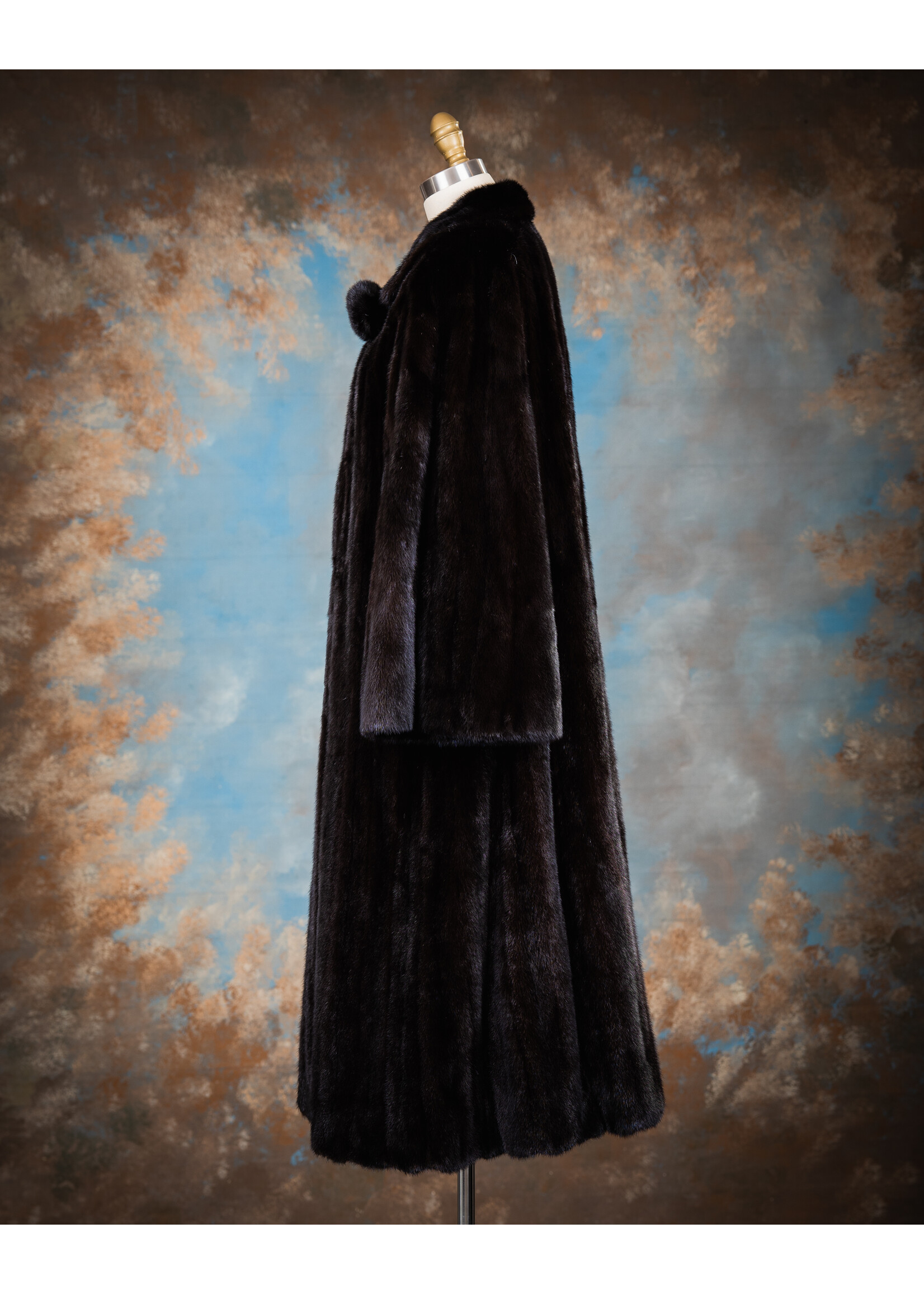 DARK RANCH MINK SWING COAT 18