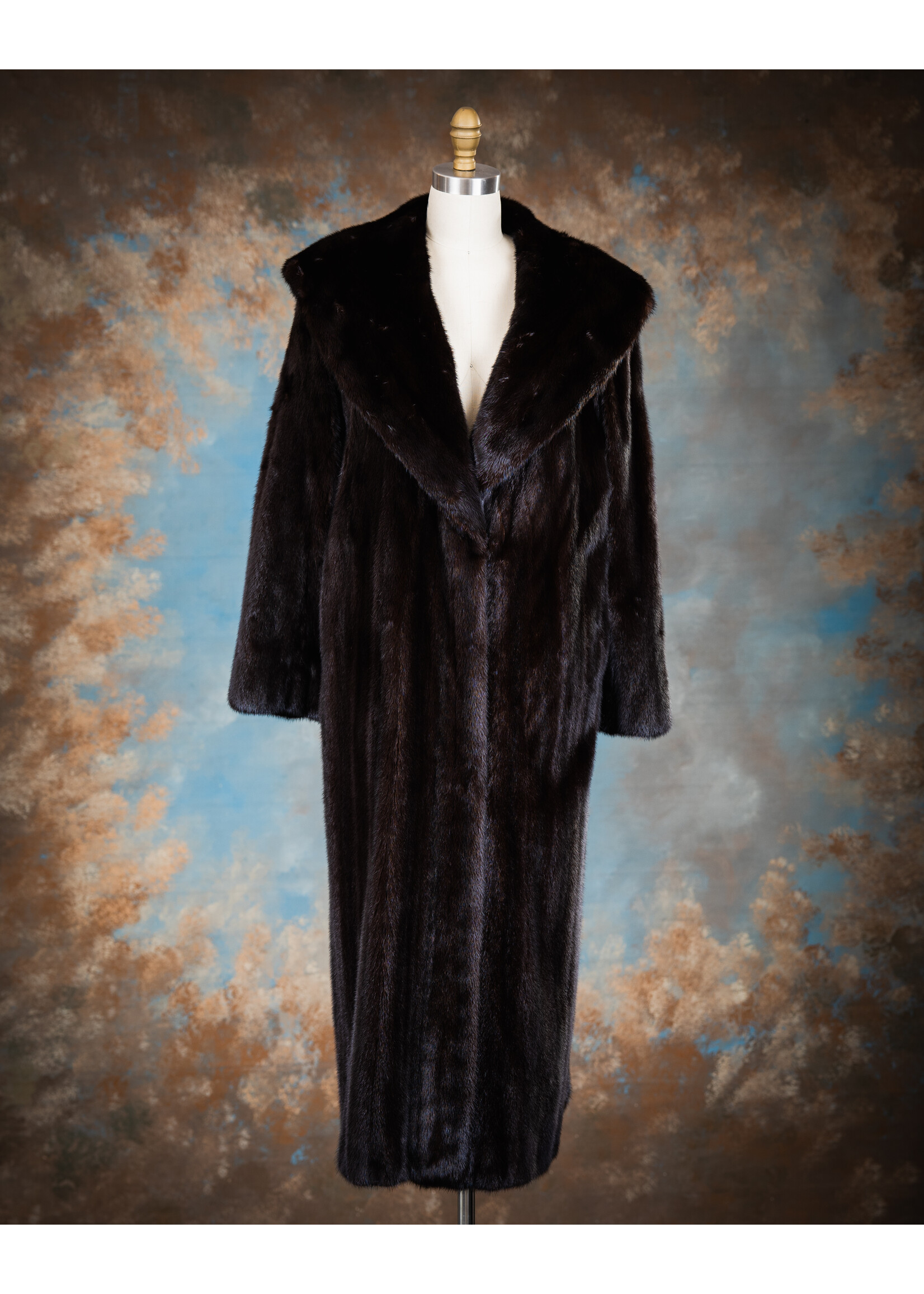 BLACKGLAMA MINK COAT 8