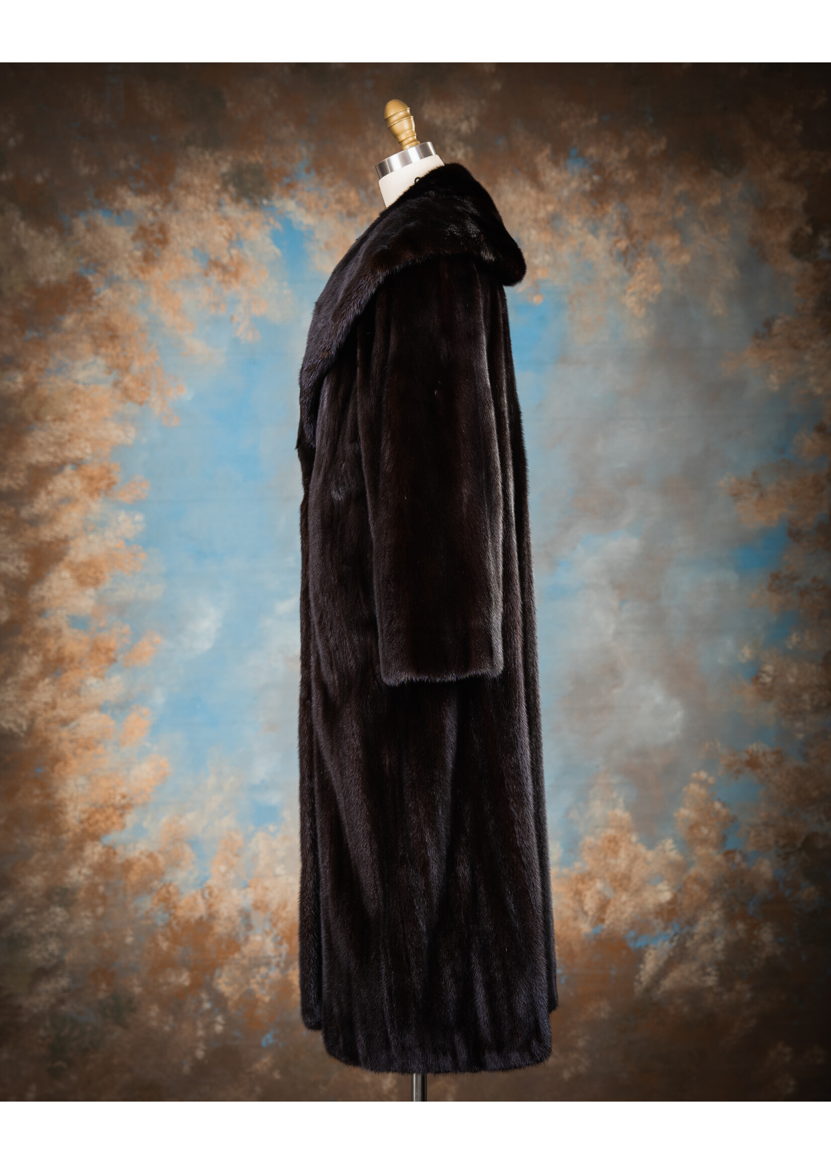 BLACKGLAMA MINK COAT 8