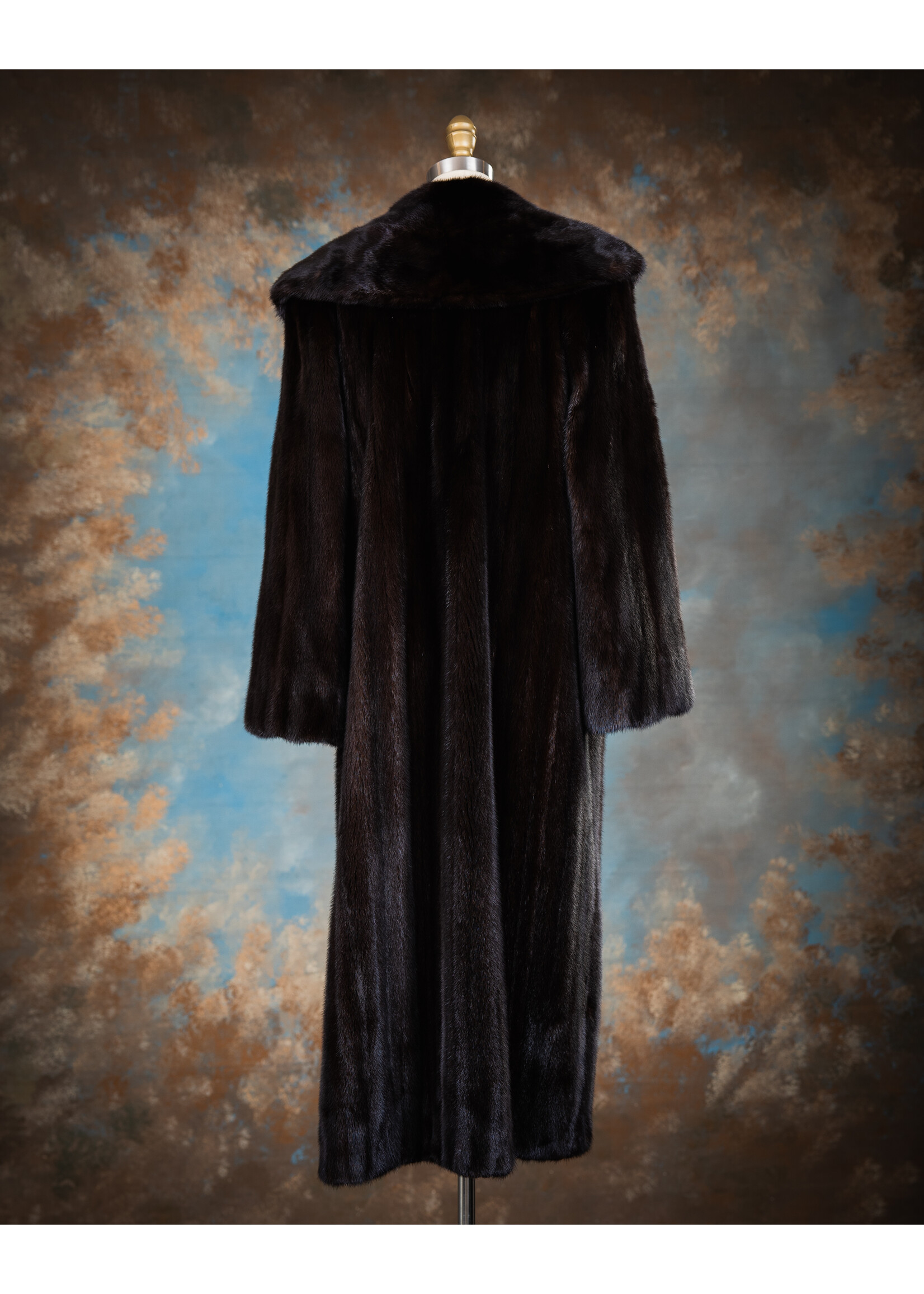 BLACKGLAMA MINK COAT 8