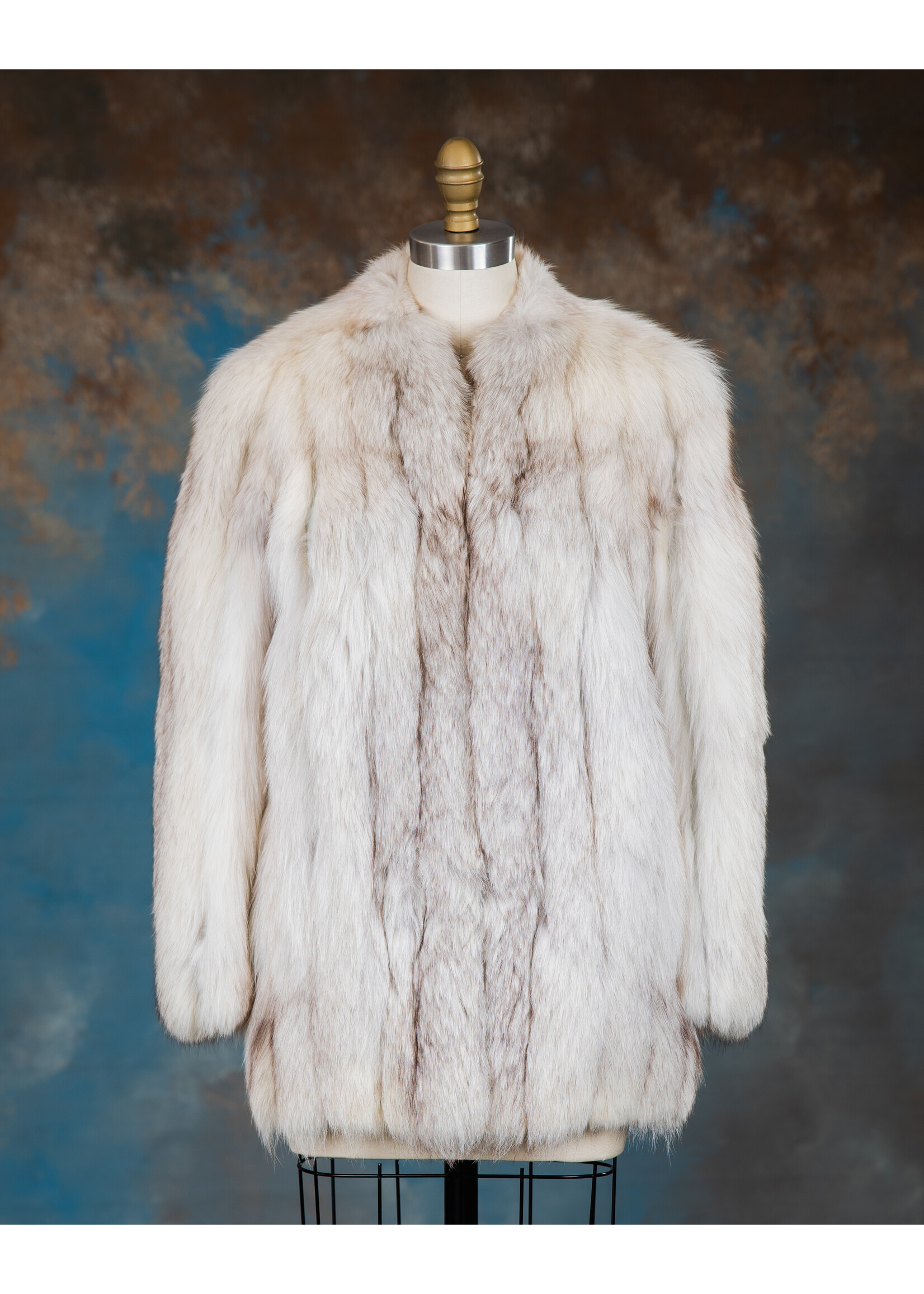 BLUE FOX COAT 2-4