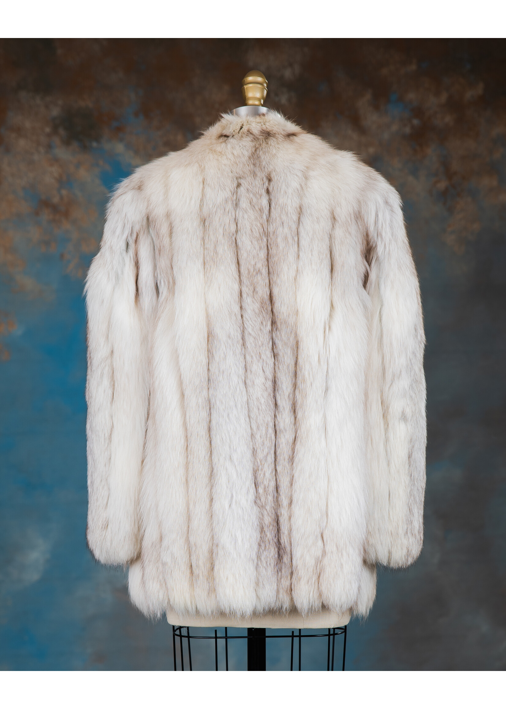 BLUE FOX COAT 2-4