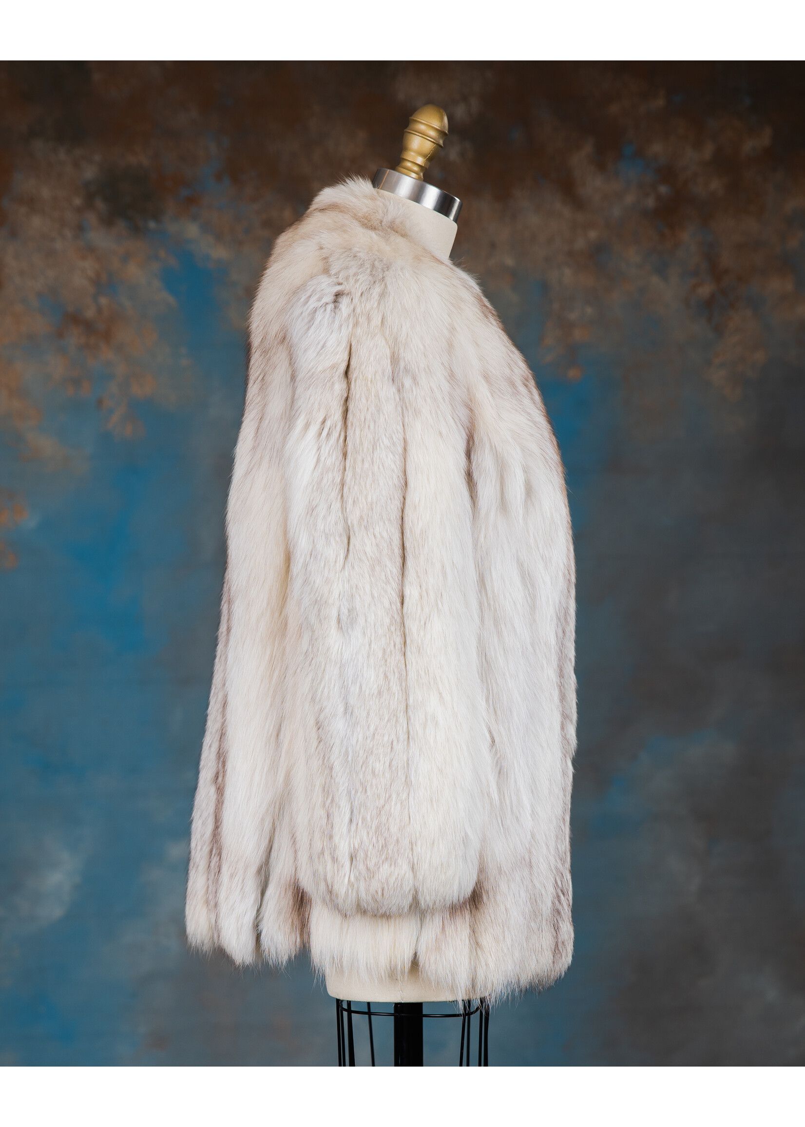 BLUE FOX COAT 2-4