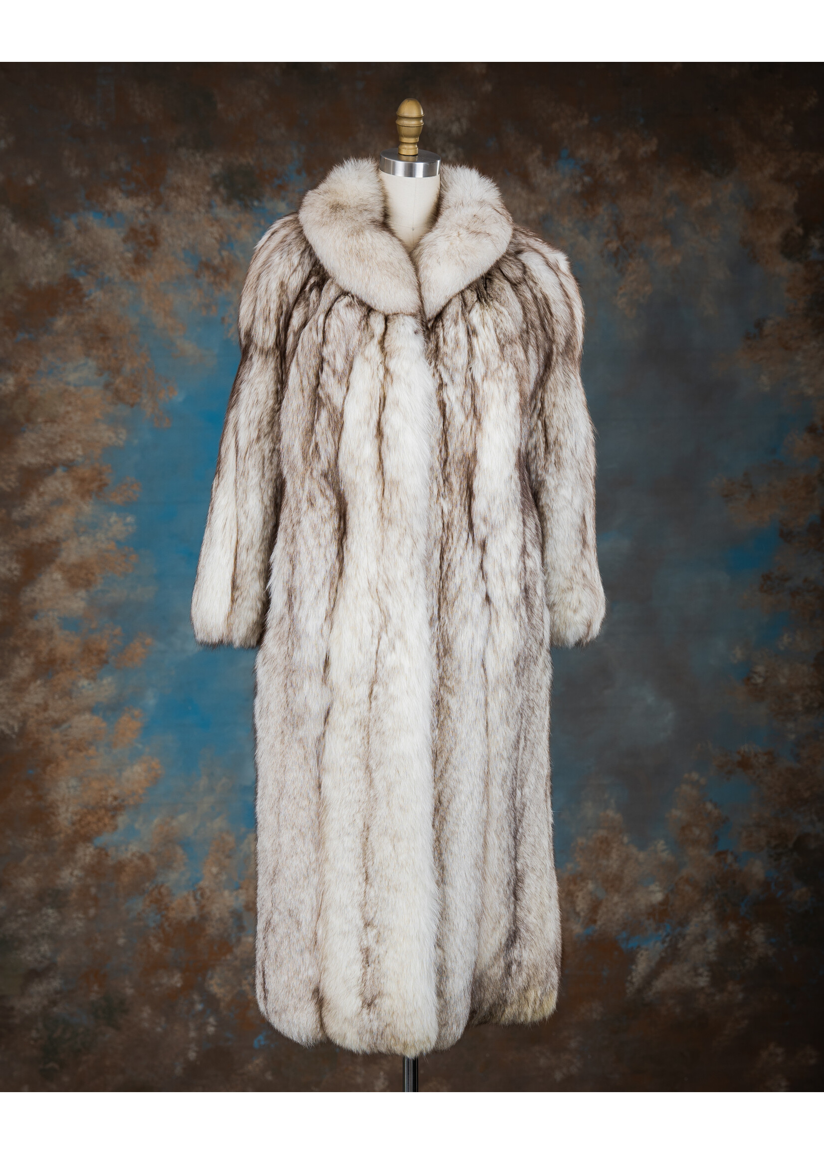 BLUE FOX COAT 6-8