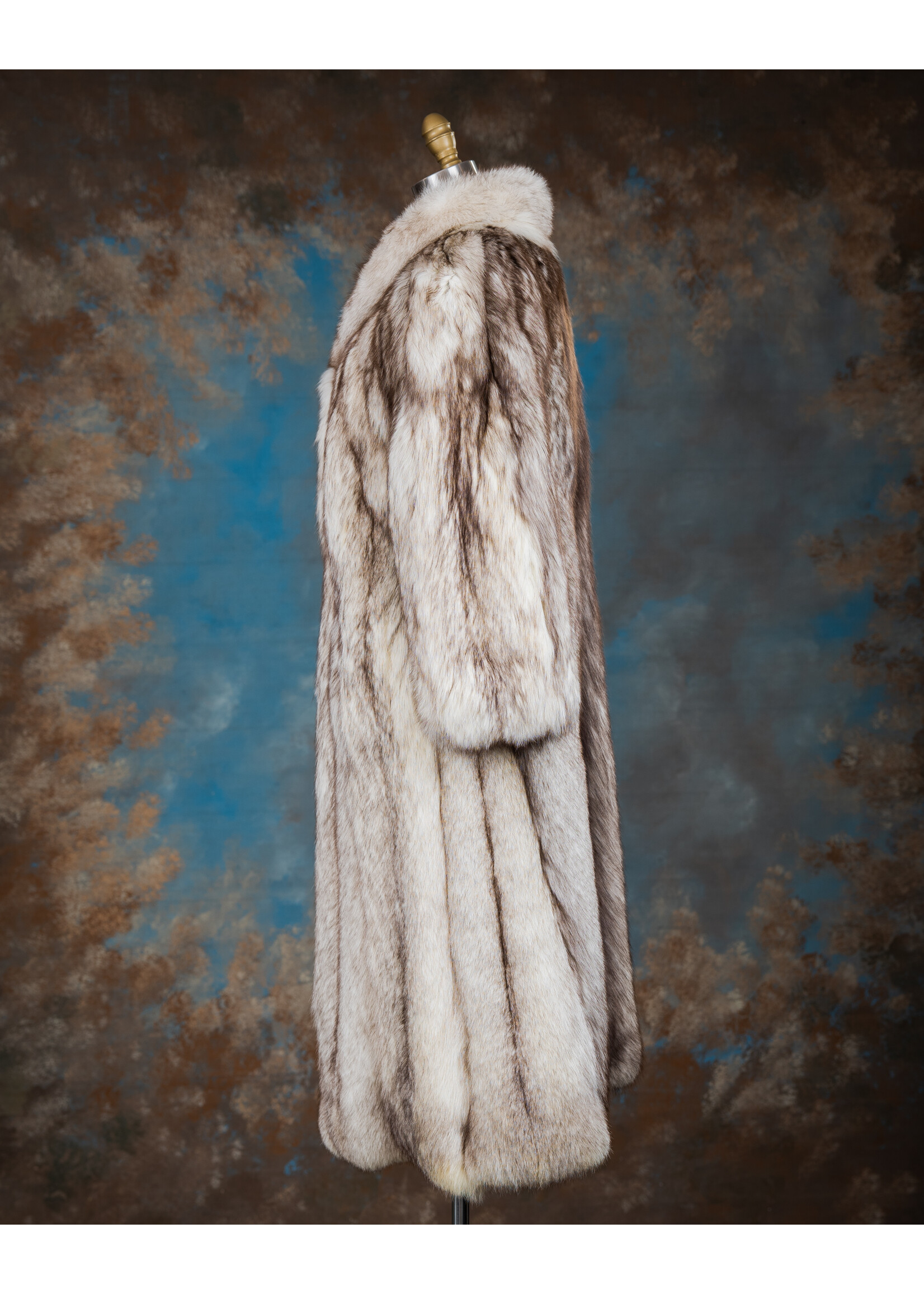 BLUE FOX COAT 6-8