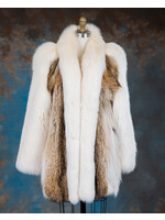 COYOTE JACKET W. SHADOW FOX SLEEVES 12-14