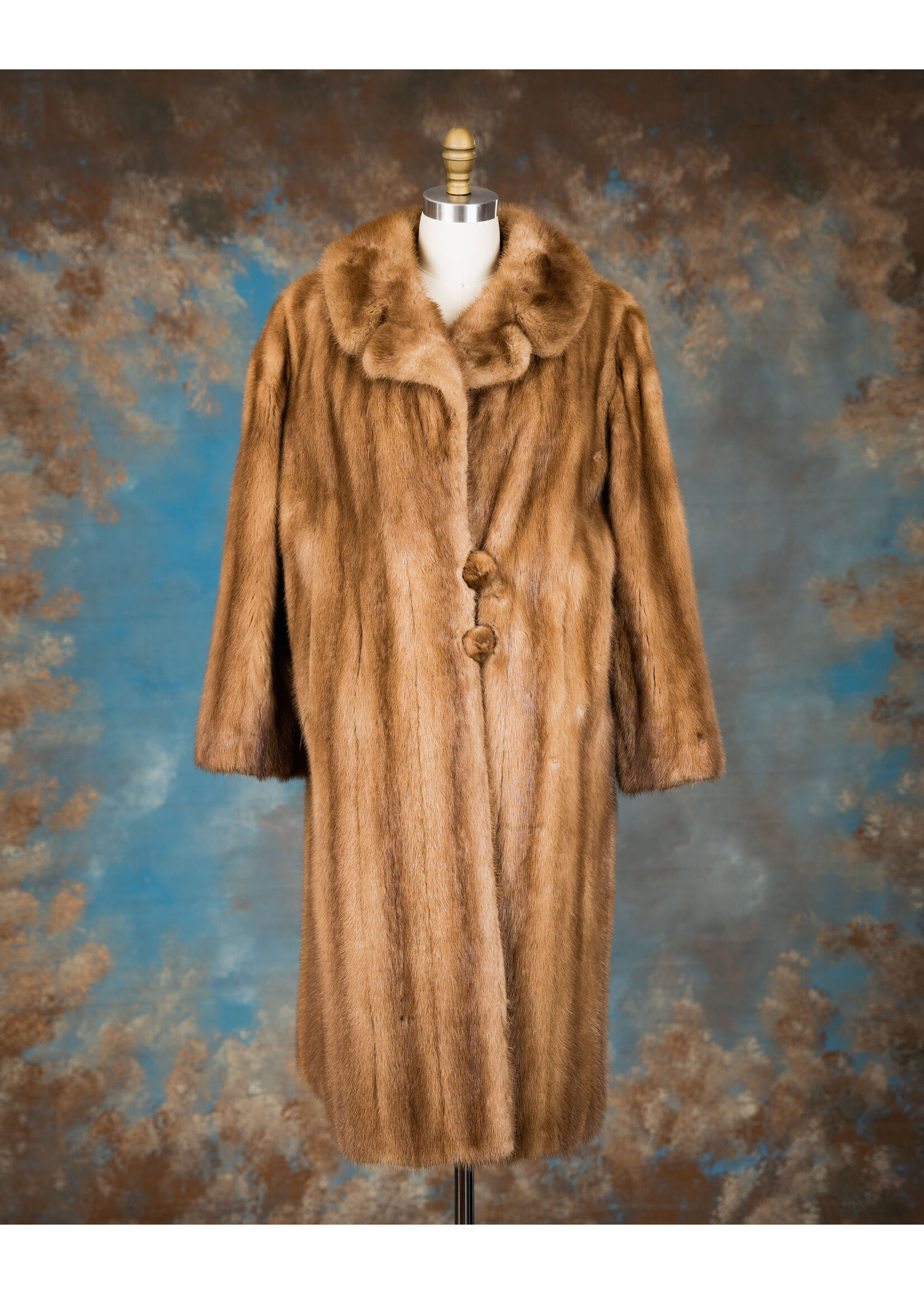 PASTEL MINK COAT