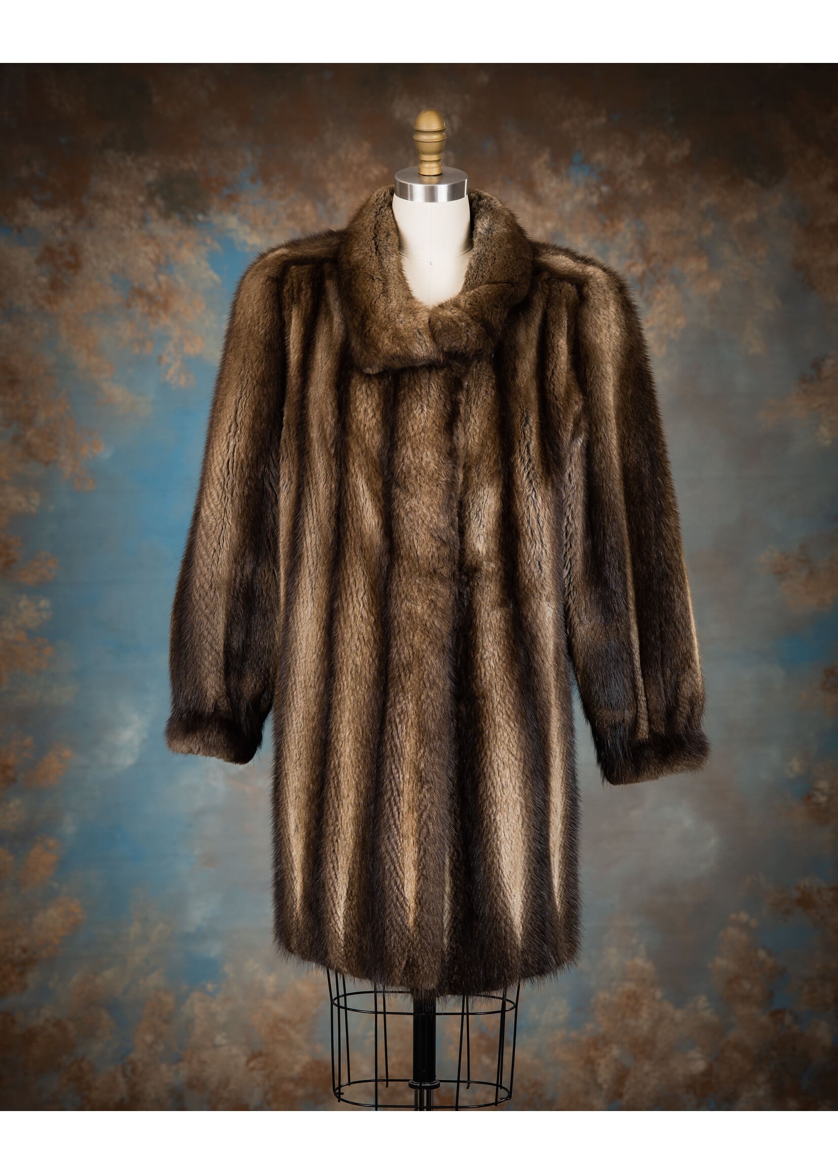 BLUE ICE MUSKRAT JACKET