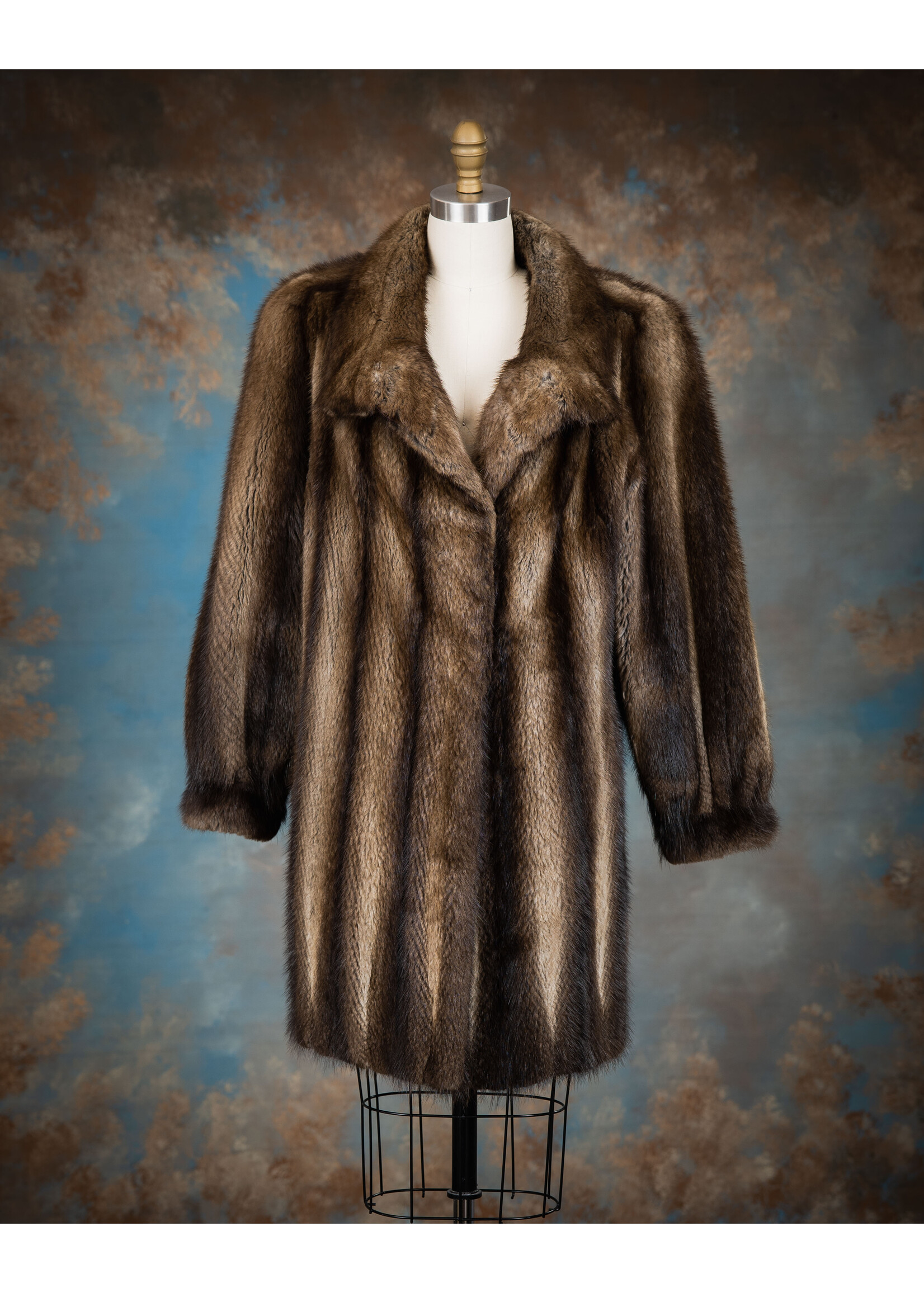 BLUE ICE MUSKRAT JACKET