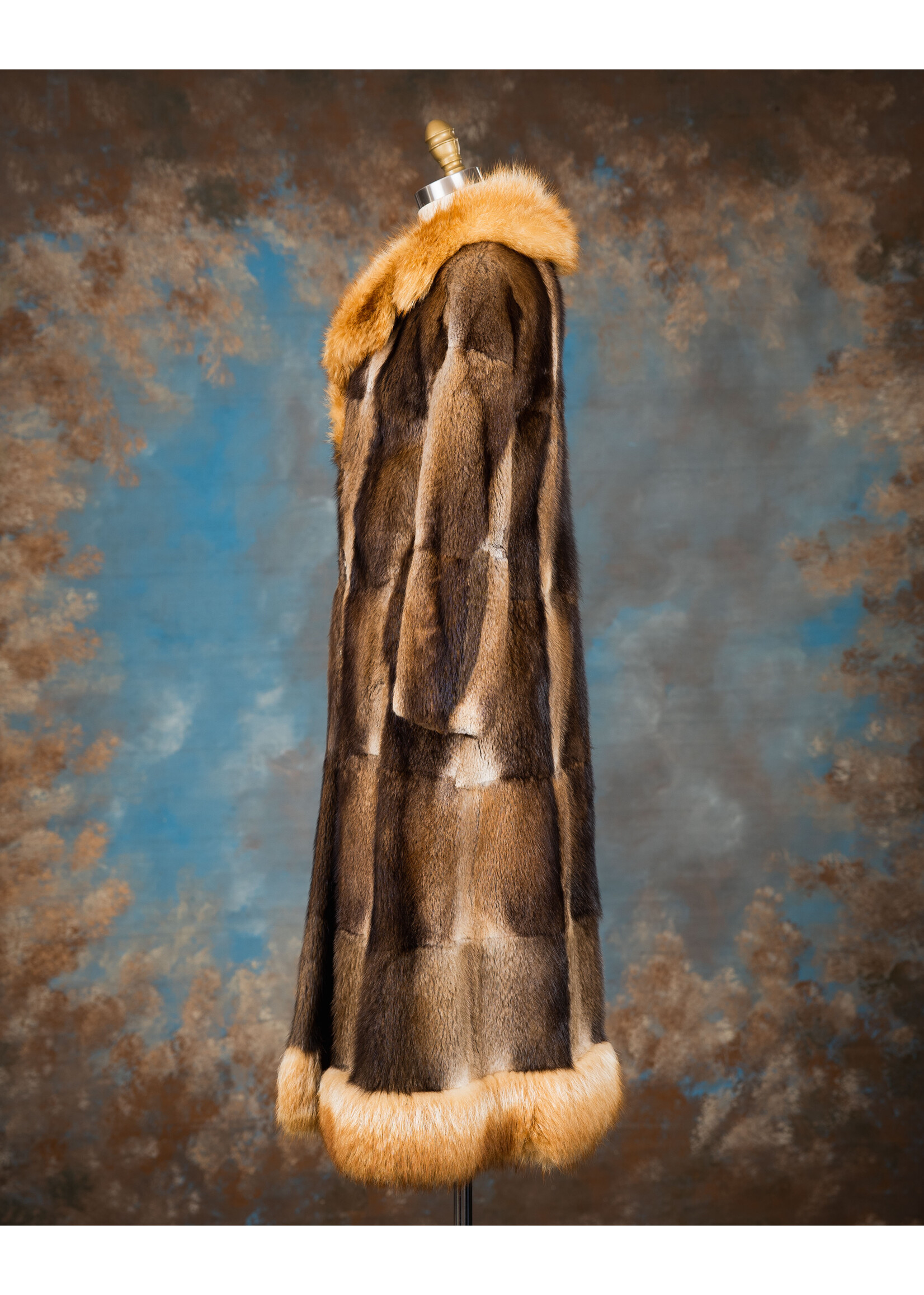 MUSKRAT TRENCH W. RACCOON COLLAR 4-6