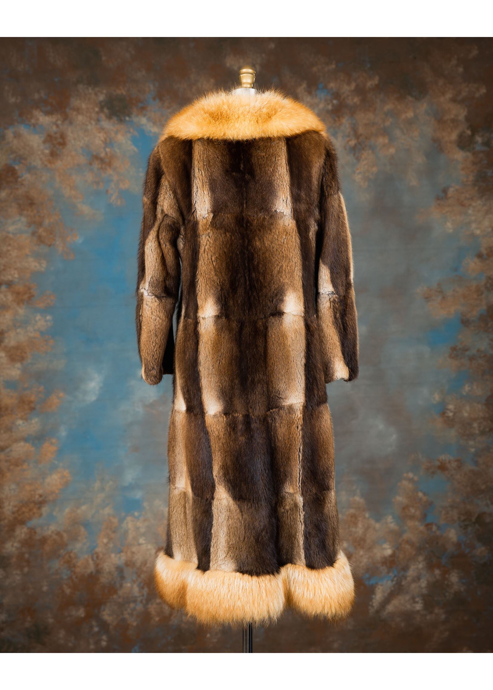 MUSKRAT TRENCH W. RACCOON COLLAR 4-6