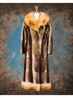 MUSKRAT TRENCH W. RACCOON COLLAR 4-6