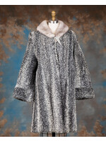 GREY PERSIAN LAMB COAT 8-10