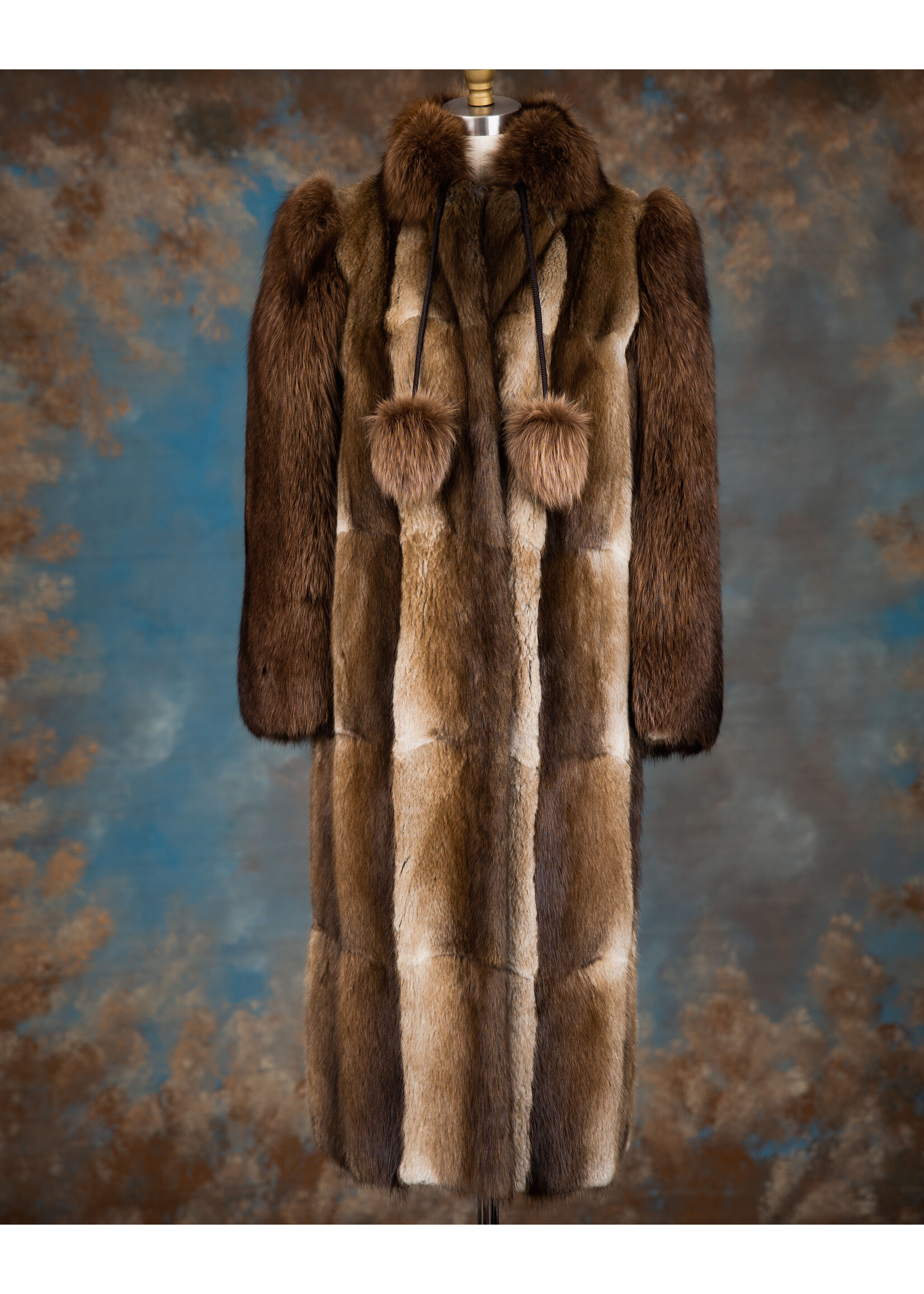 MUSKRAT & FOX COAT 6