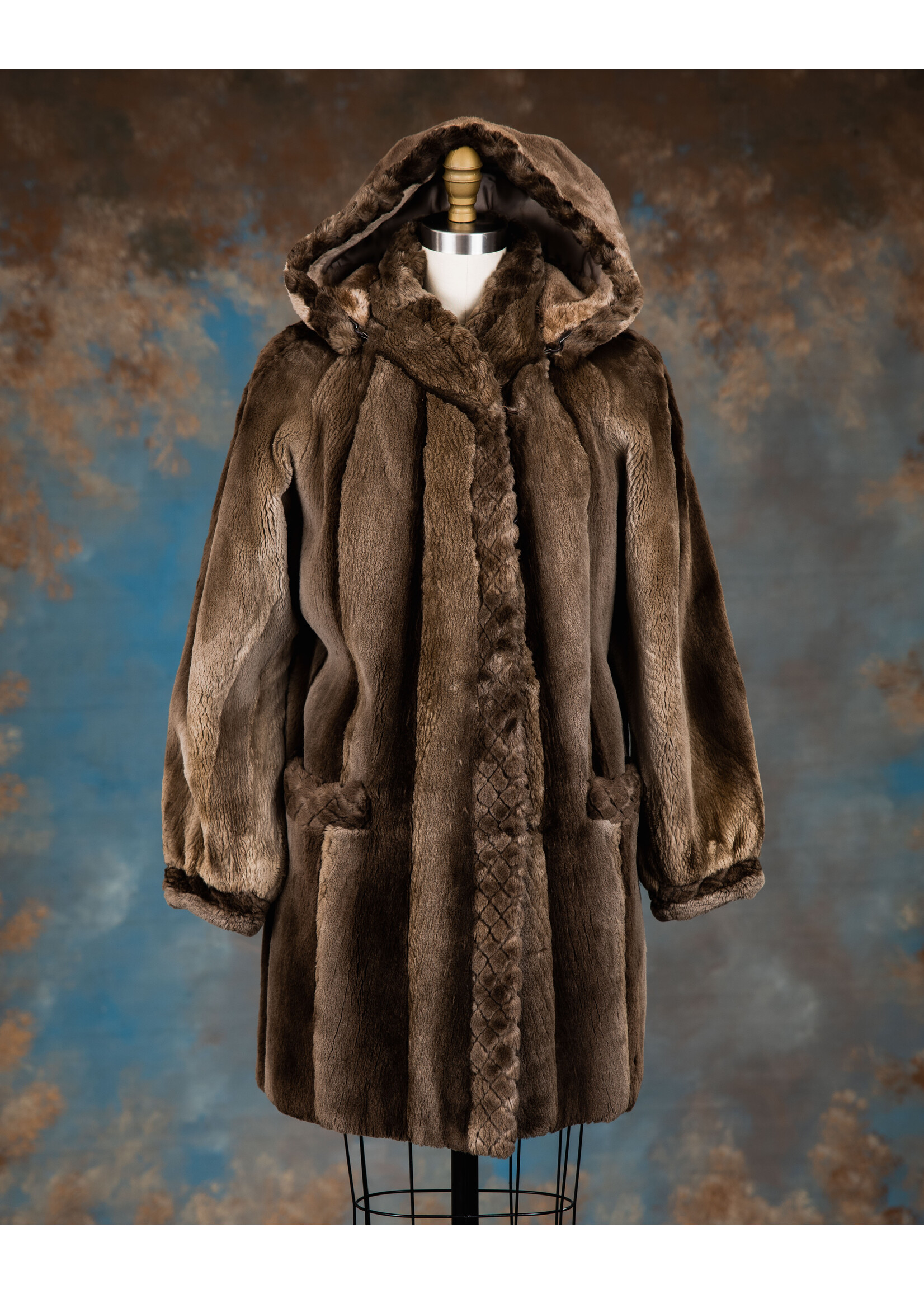 SHEARED BEAVER PARKA