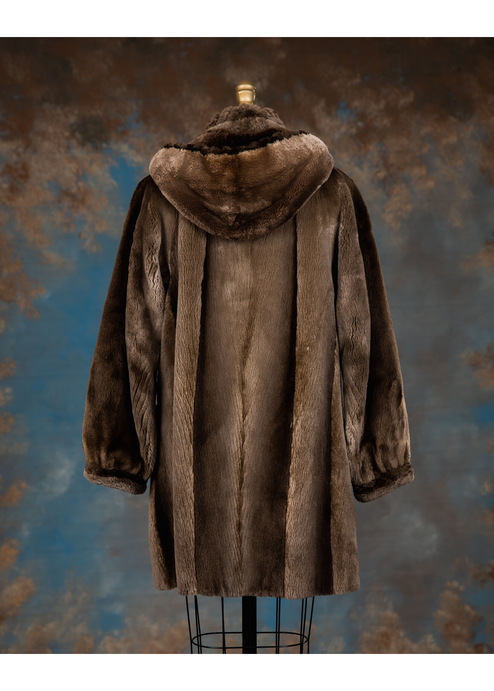 SHEARED BEAVER PARKA