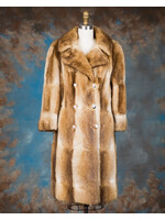 CARAMEL MUSKRAT COAT 4-6