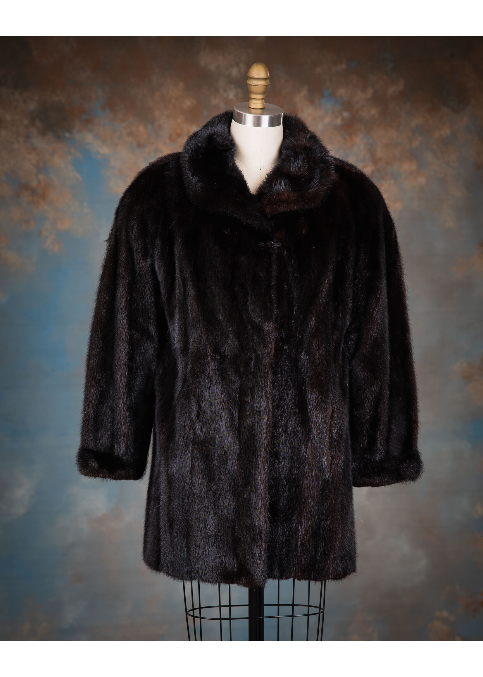 BLACK MINK JACKET 6P