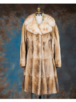 POLAR-DYED MUSKRAT COAT 2-4