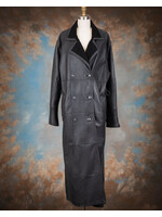BLACK SHEEPSKIN COAT 16