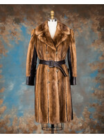 DEMI BUFF MINK & LEATHER TRENCH 4