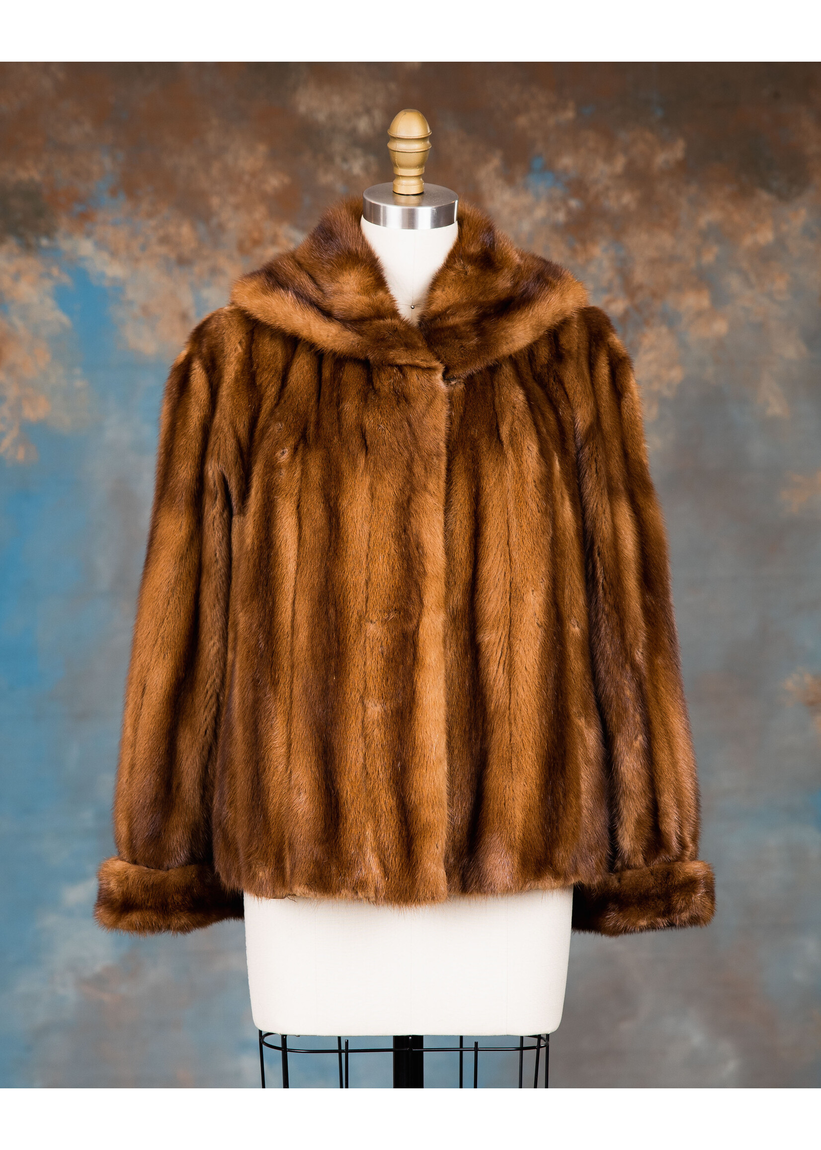 CROPPED WILD MINK JACKET 8-10