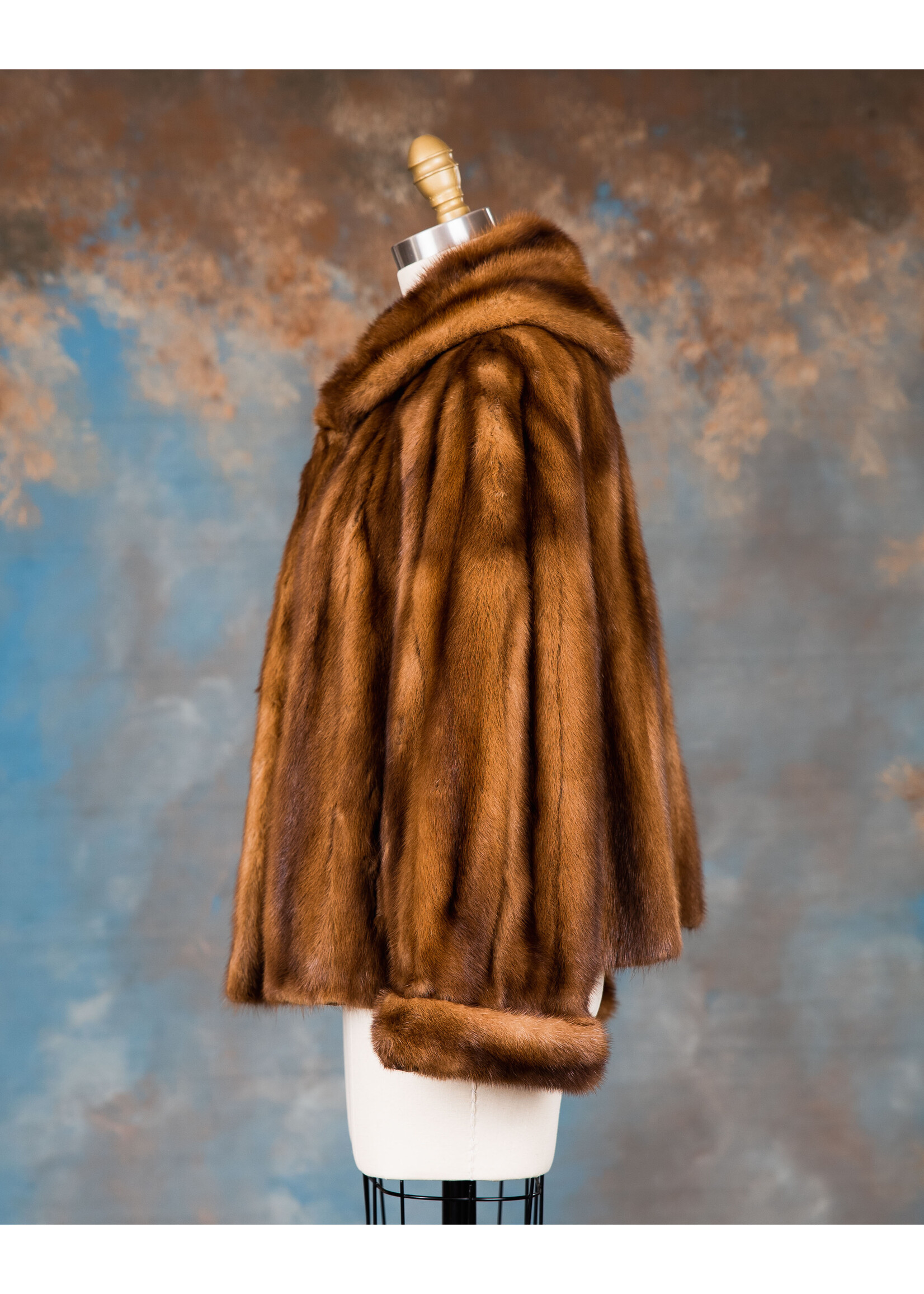 CROPPED WILD MINK JACKET 8-10