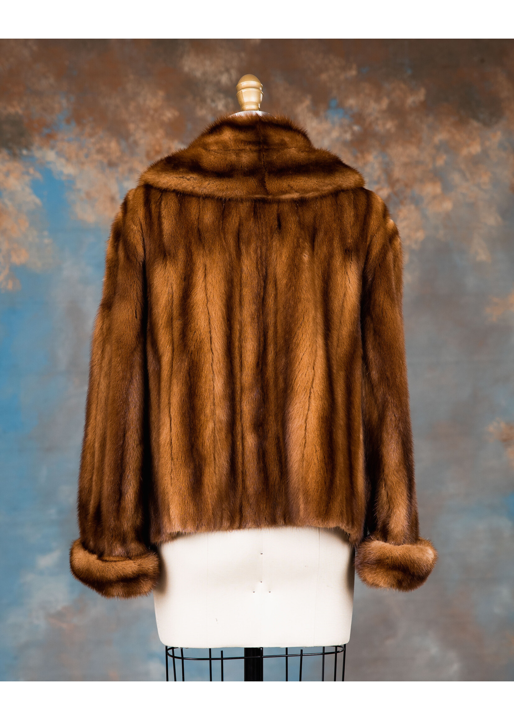 CROPPED WILD MINK JACKET 8-10