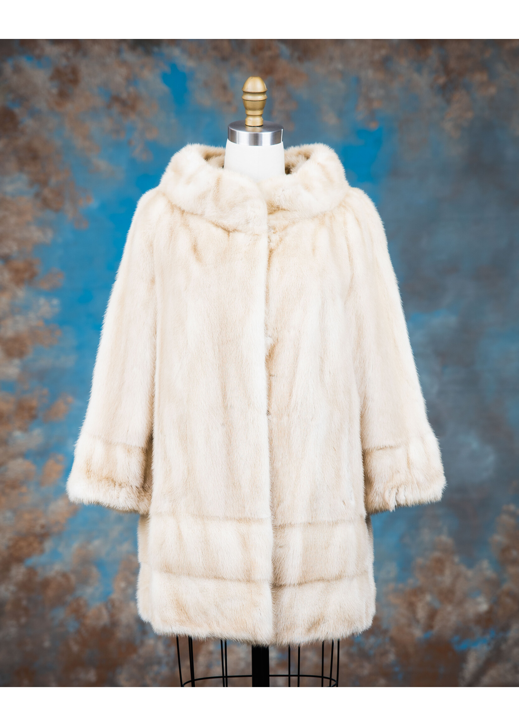 BOXY PEARL MINK JACKET