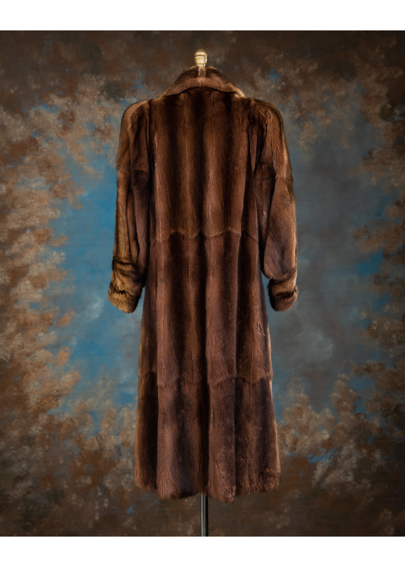 ROSE GOLD CHINA MINK COAT