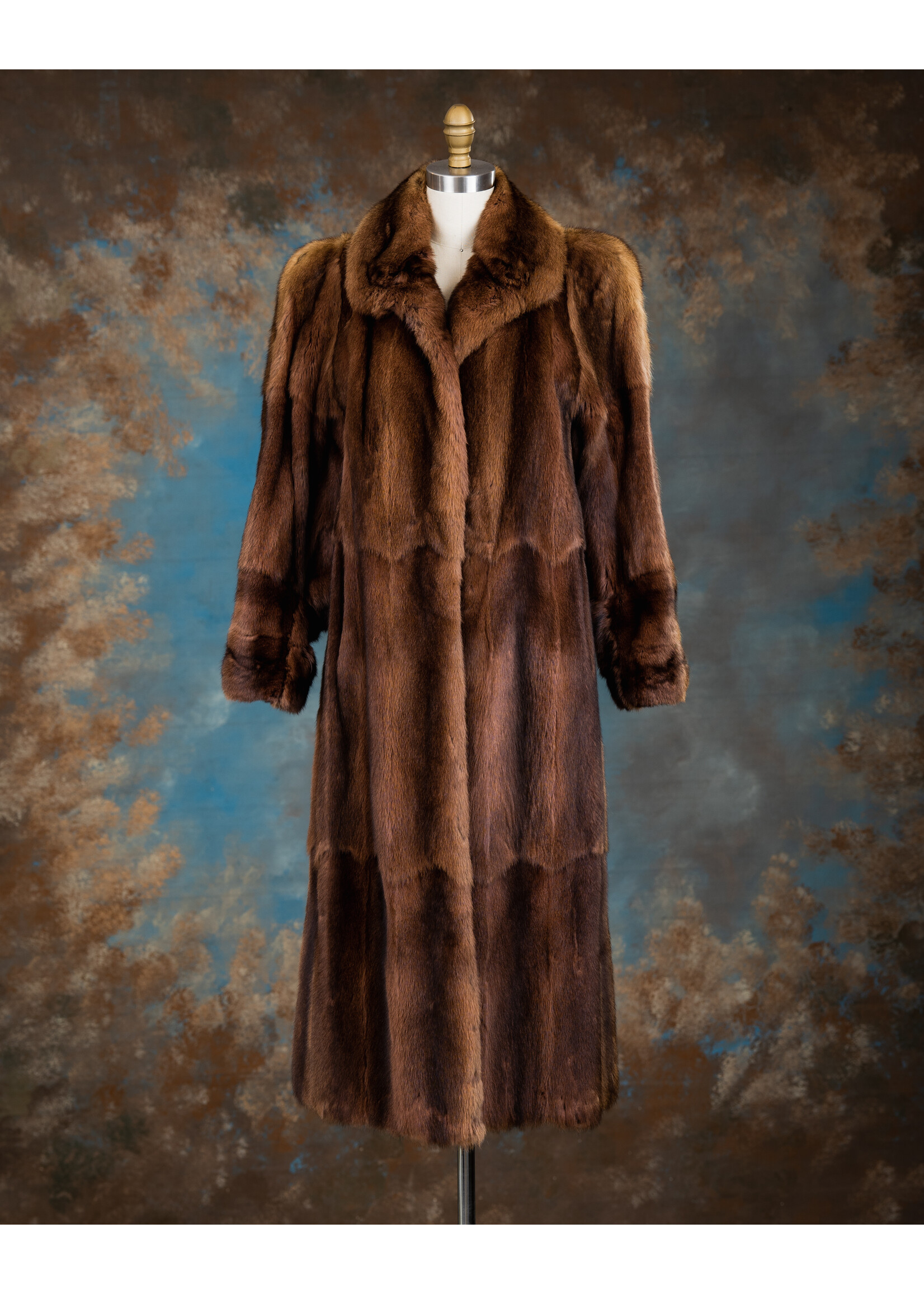 ROSE GOLD CHINA MINK COAT