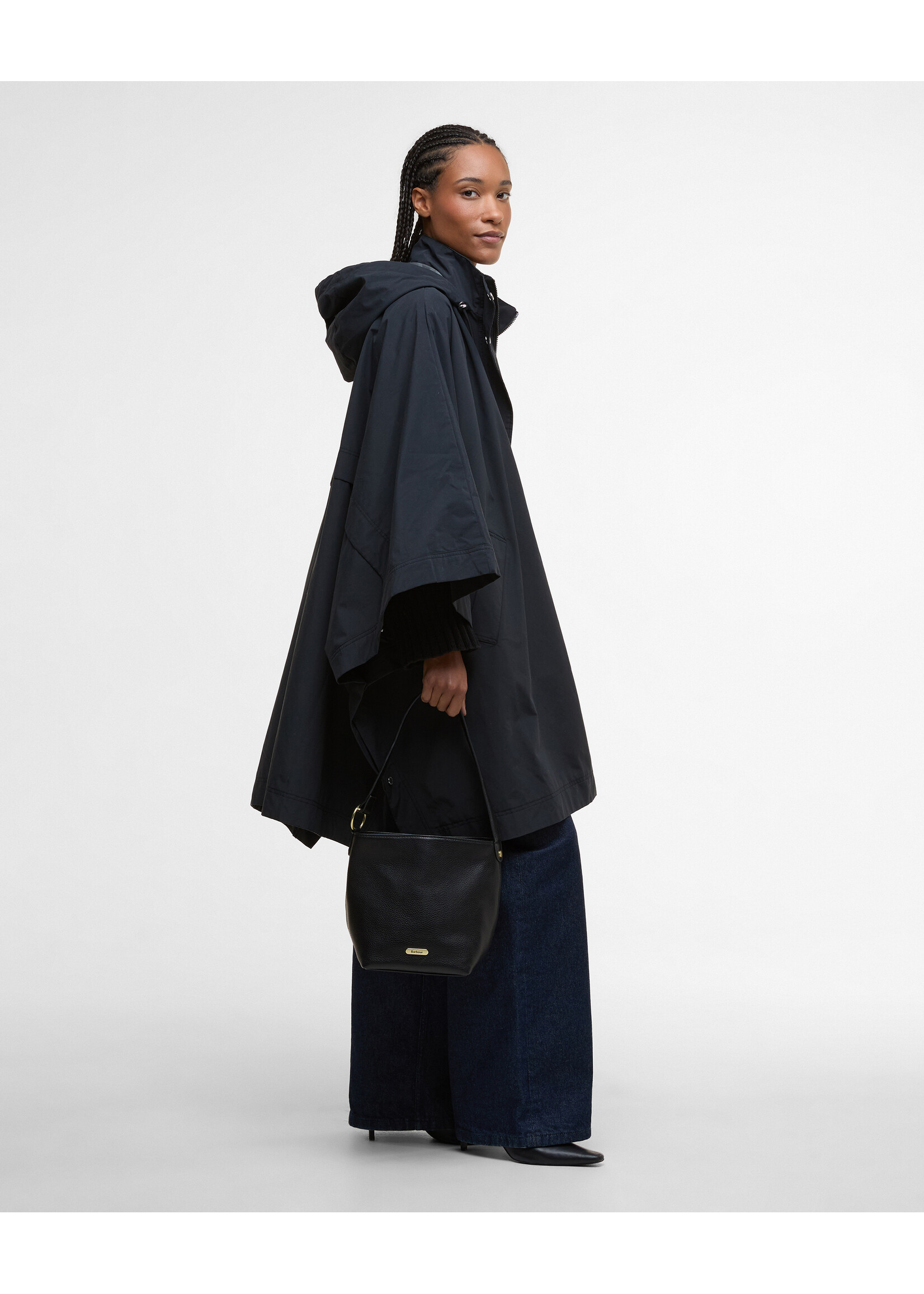 Barbour CEDAR LEATHER BUCKET BAG