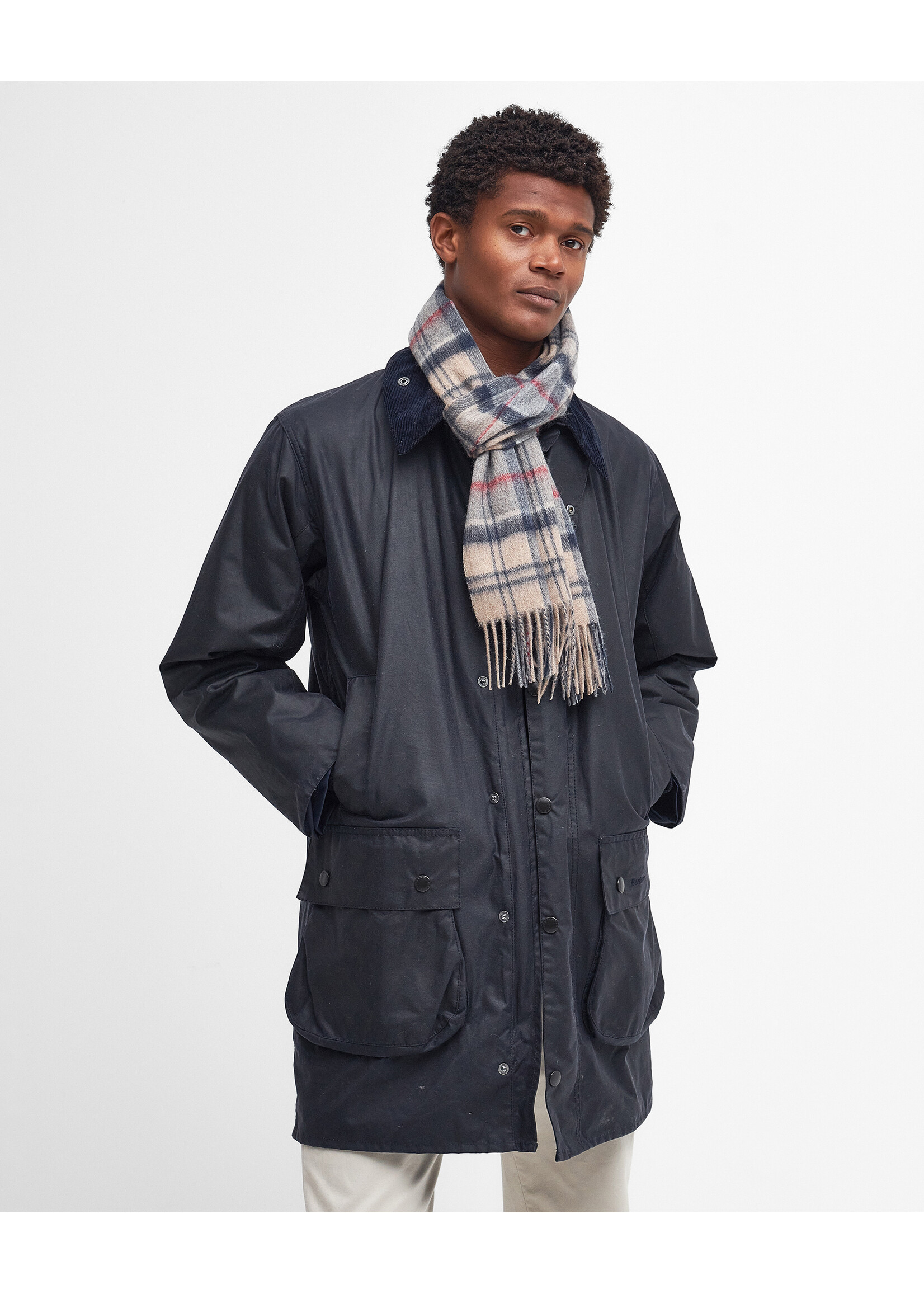 Barbour LAMBSWOOL & CASHMERE TARTAN SCARF