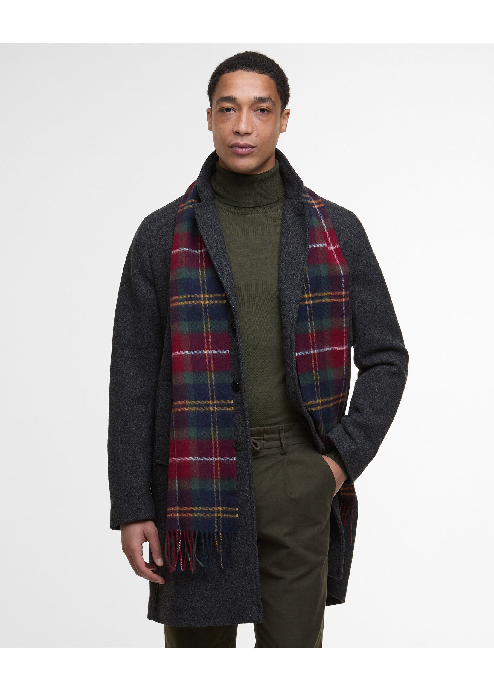 Barbour LAMBSWOOL & CASHMERE TARTAN SCARF