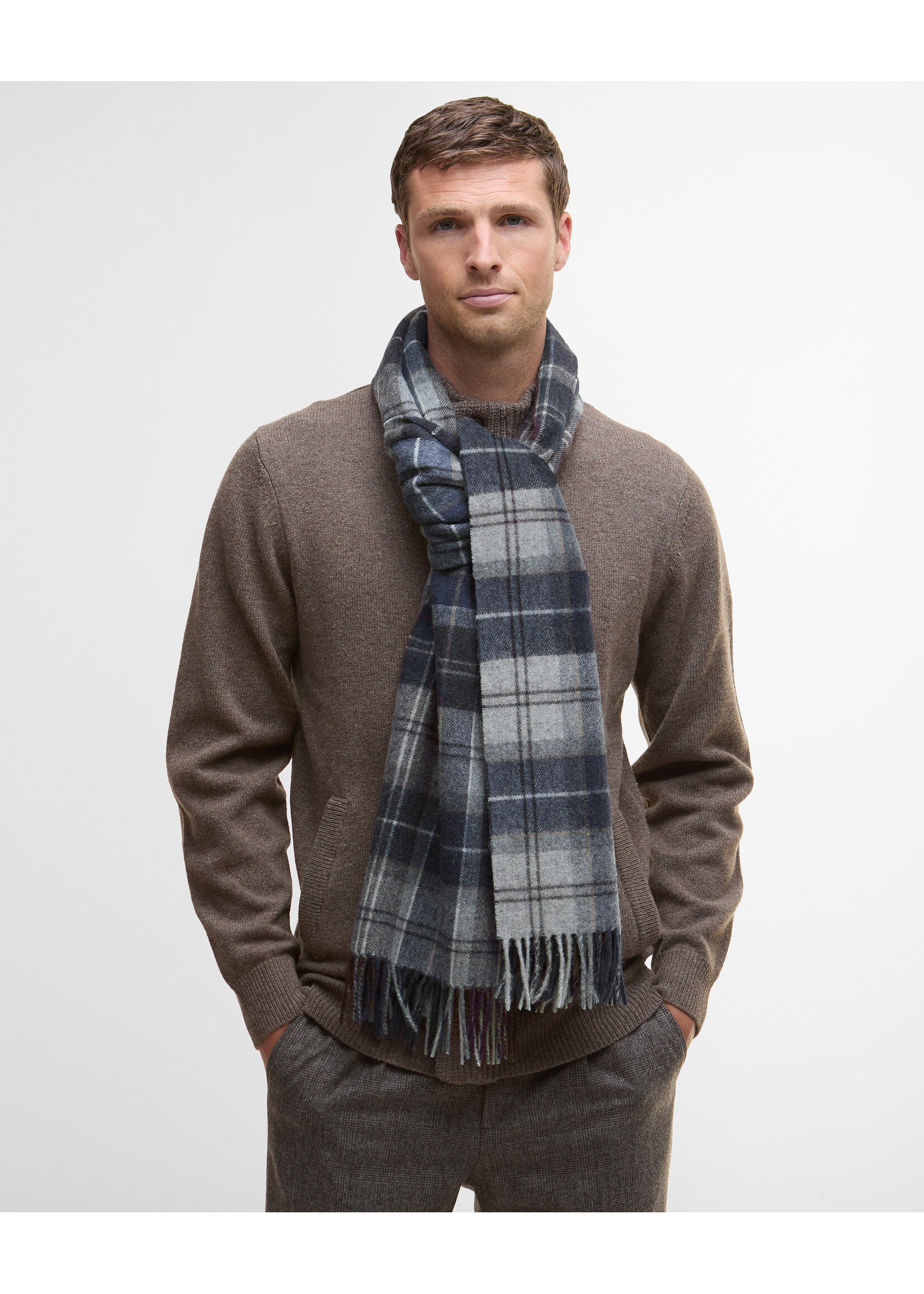 Barbour LAMBSWOOL & CASHMERE TARTAN SCARF