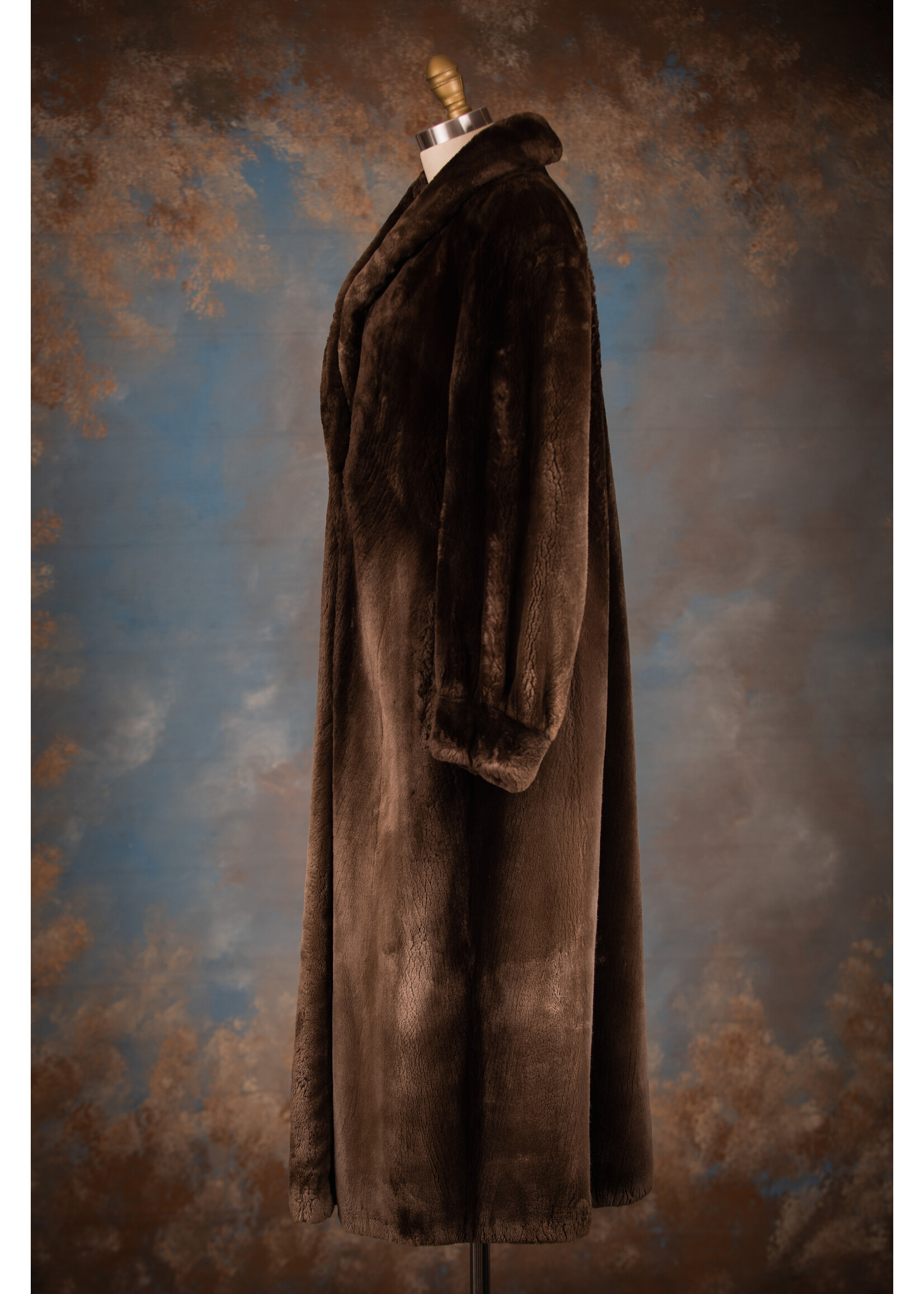 SHEARED PHANTOM BEAVER COAT