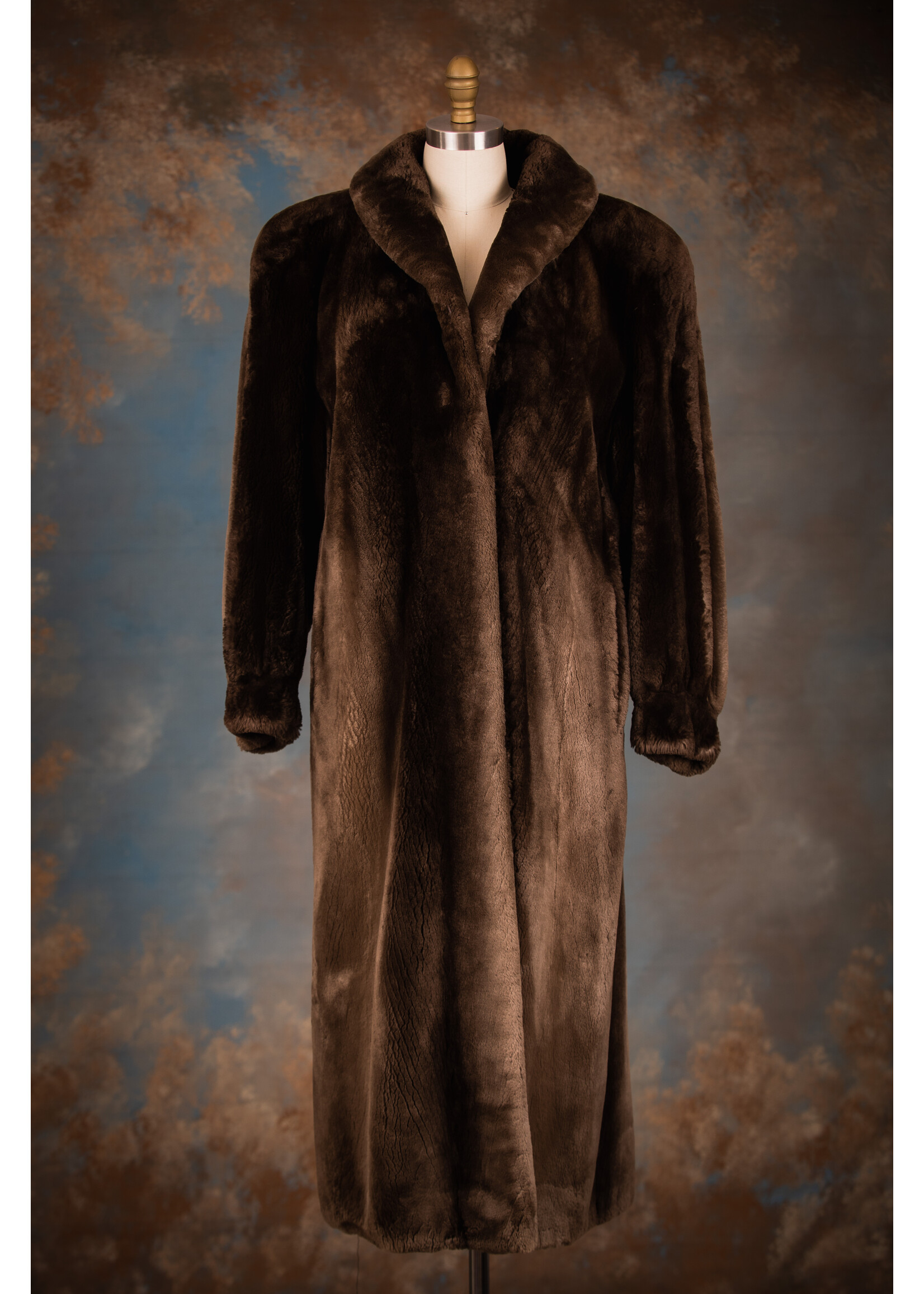 SHEARED PHANTOM BEAVER COAT