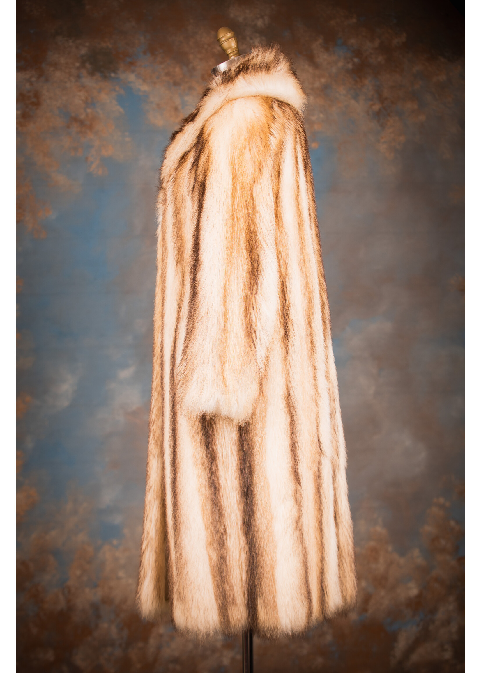 POLAR RACCOON COAT 6