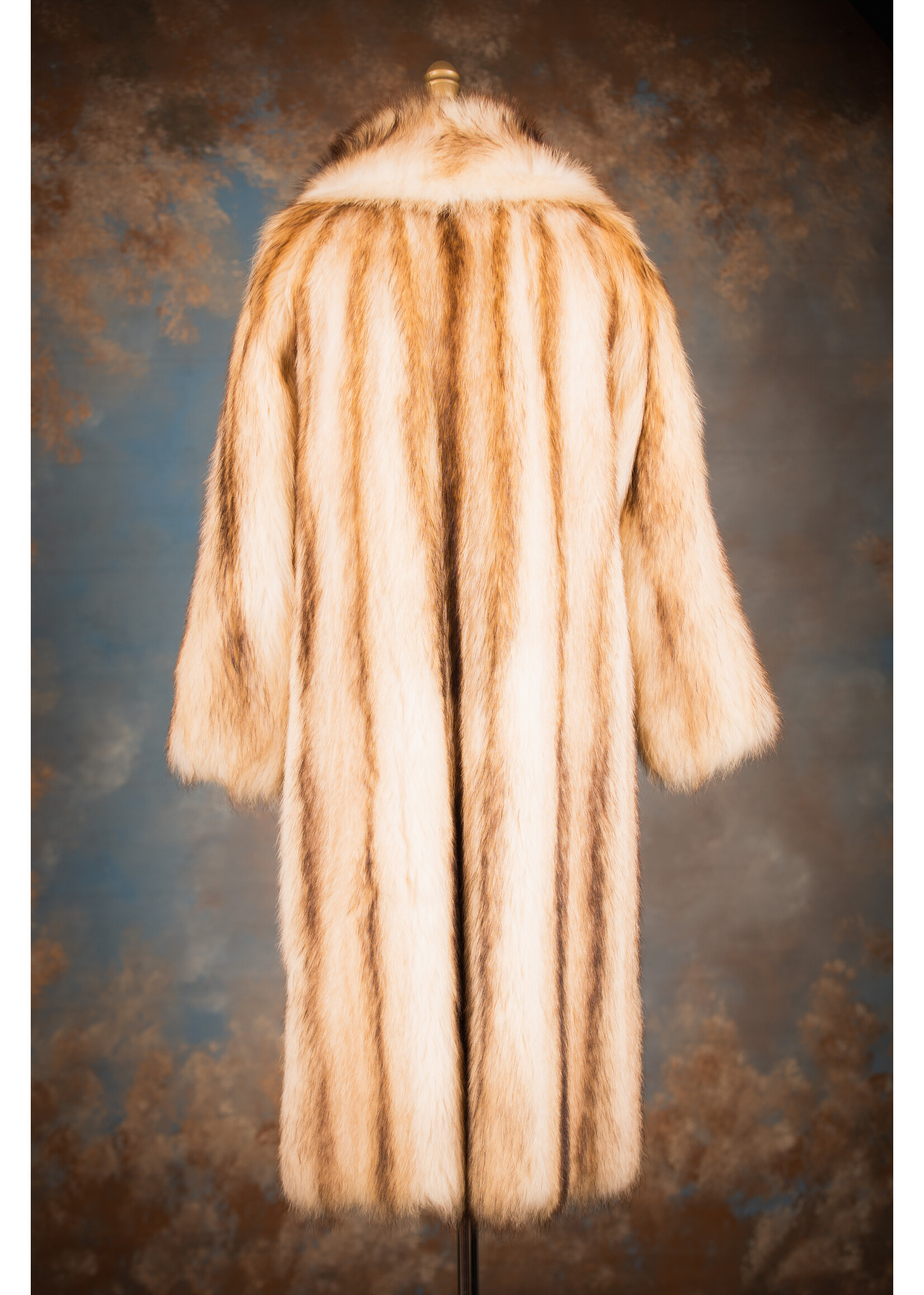POLAR RACCOON COAT 6