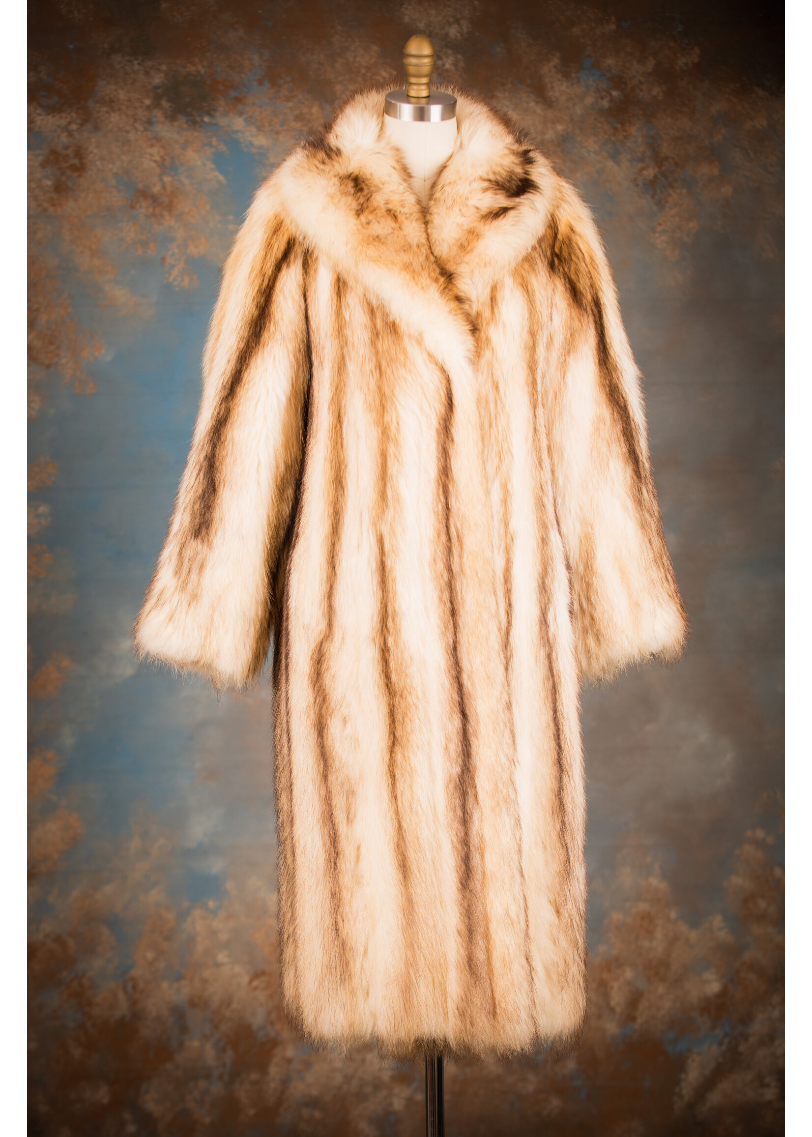 POLAR RACCOON COAT 6