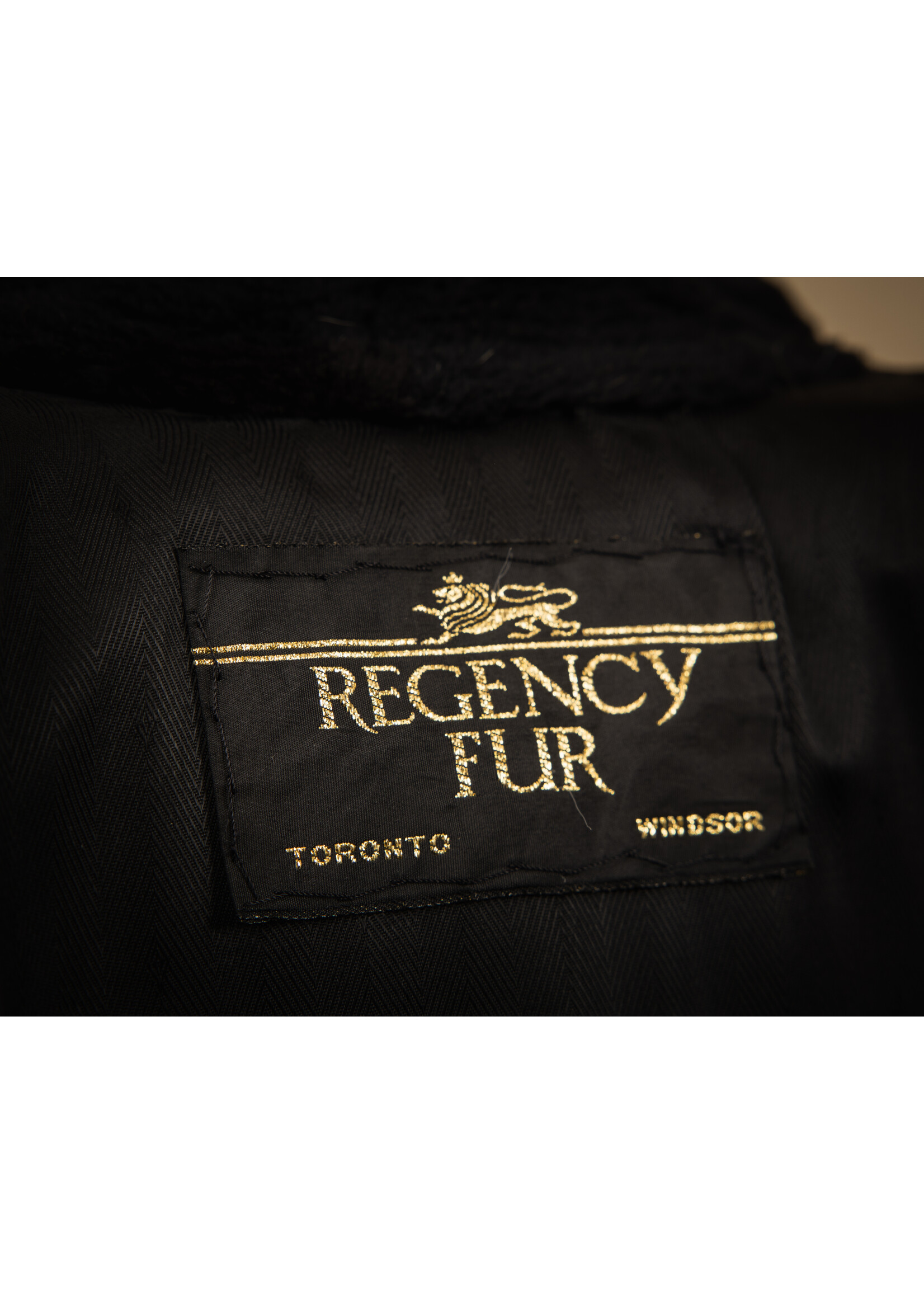 BLACK SHEARED NUTRIA JACKET