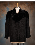 PERSIAN LAMB & SH. MUSKRAT JACKET