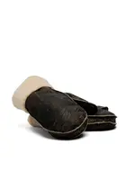 CROWN CAP SHEARLING MITTENS