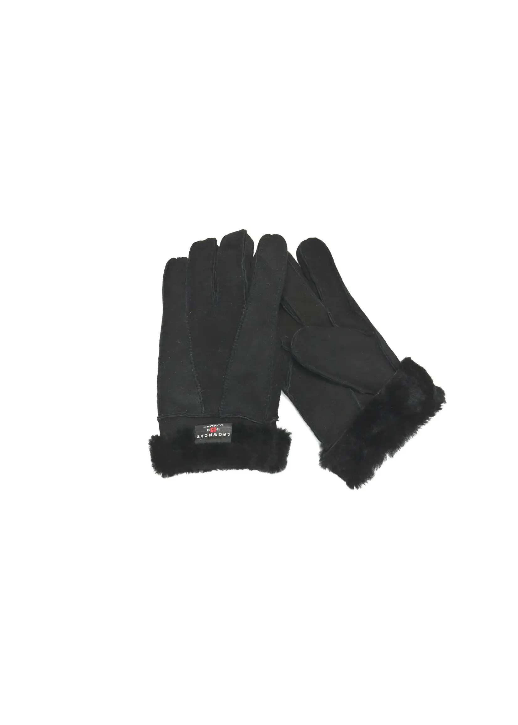 CROWN CAP DOUBLE-FACED SHEEPSKIN GLOVES